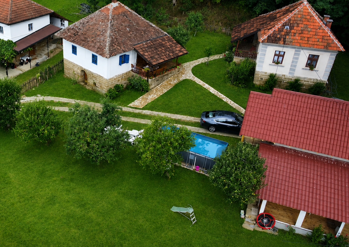 Etno kuća Radonjić - dvorište
